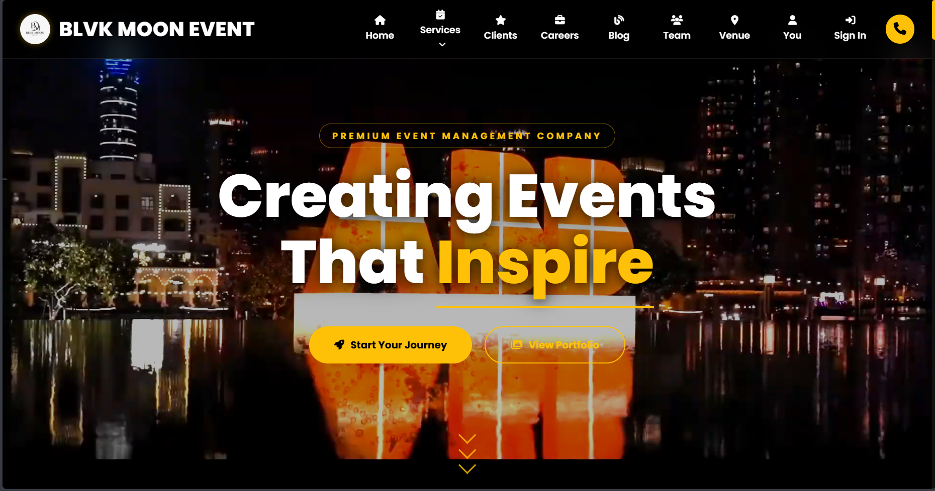 Black Moon Events - Event Management Platform